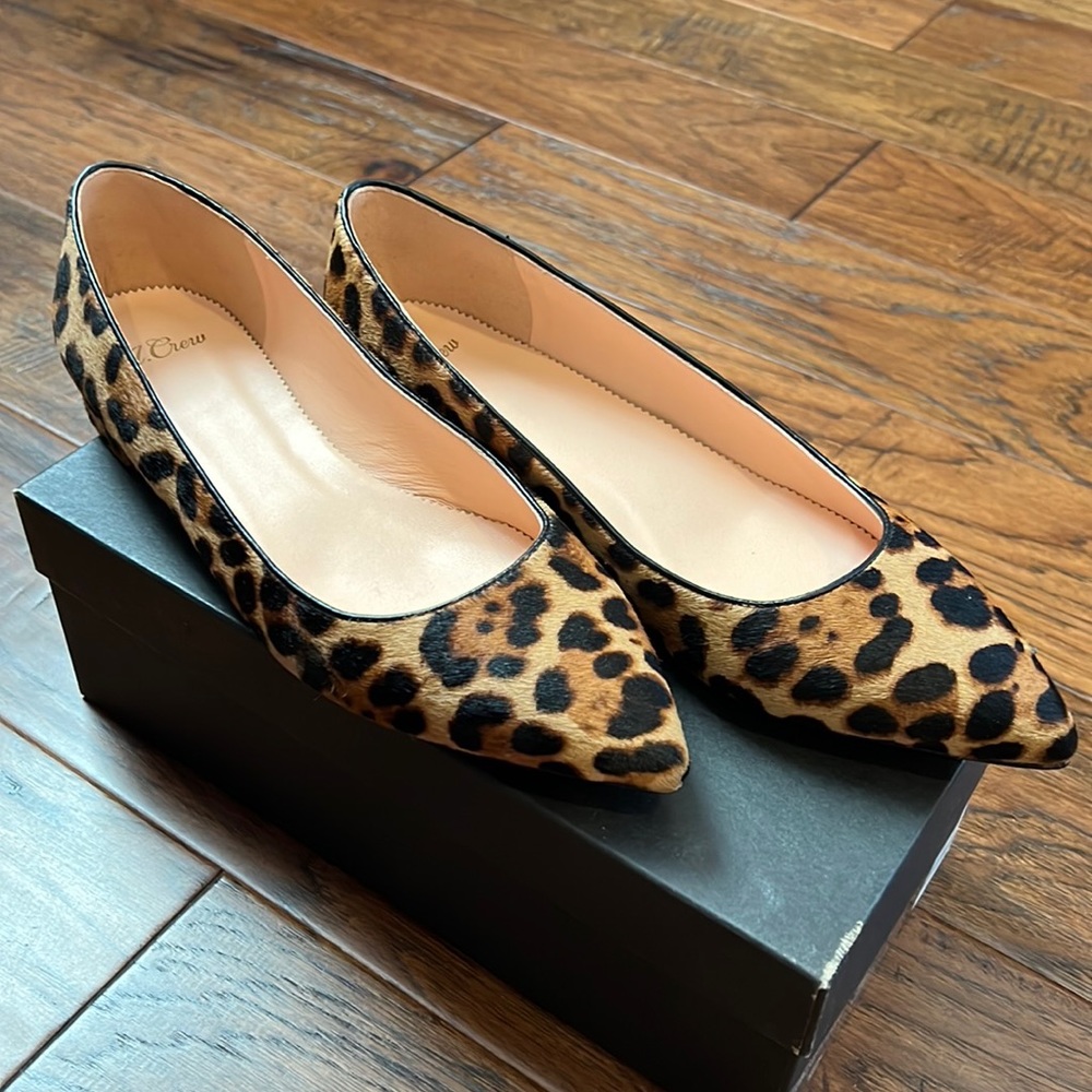 JCrew pointy toe flats